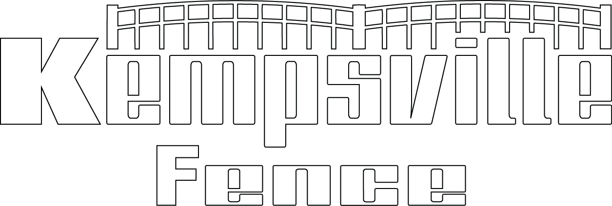 Kempsville Fence White Logo